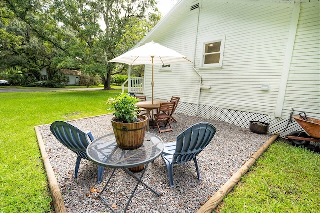 view of patio