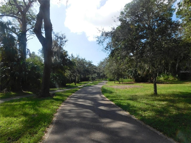 view of road