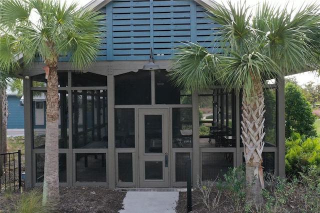 view of property entrance