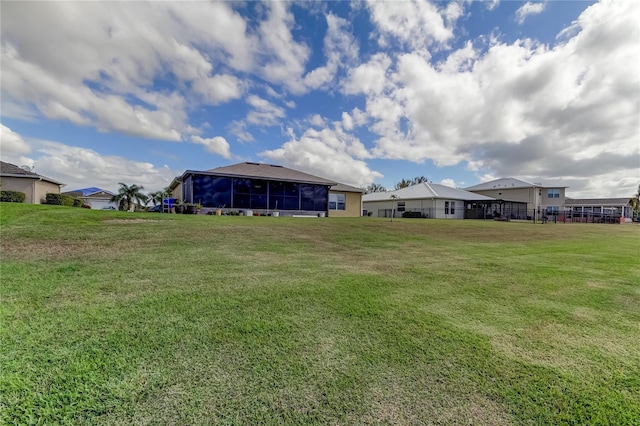 5220 Butterfly Shell Dr, Apollo Beach, FL 33572 - view of grassy yard featuring a residential view