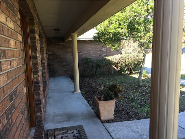 view of patio