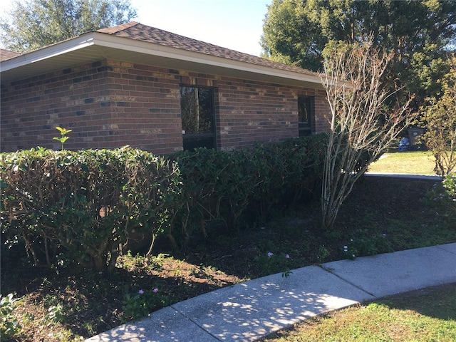 view of home's exterior