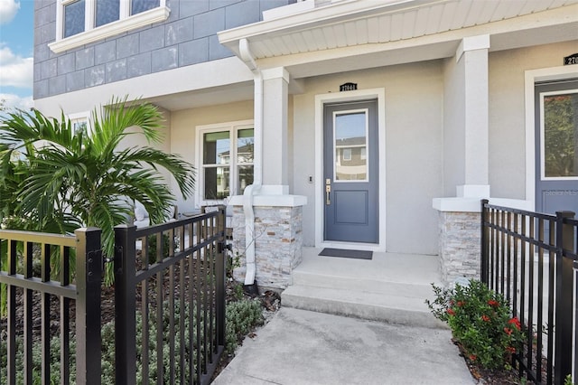 view of property entrance