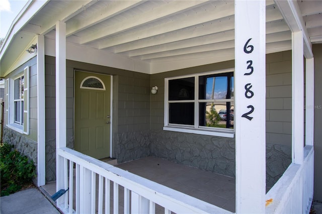 view of property entrance