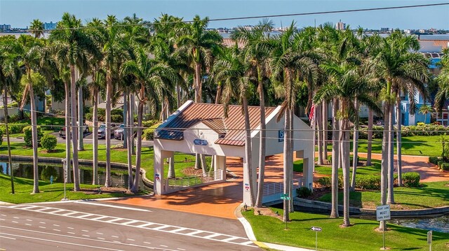 5281 Isla Key Blvd S Unit 206, Saint Petersburg, FL 33715 - view of play area featuring a water view