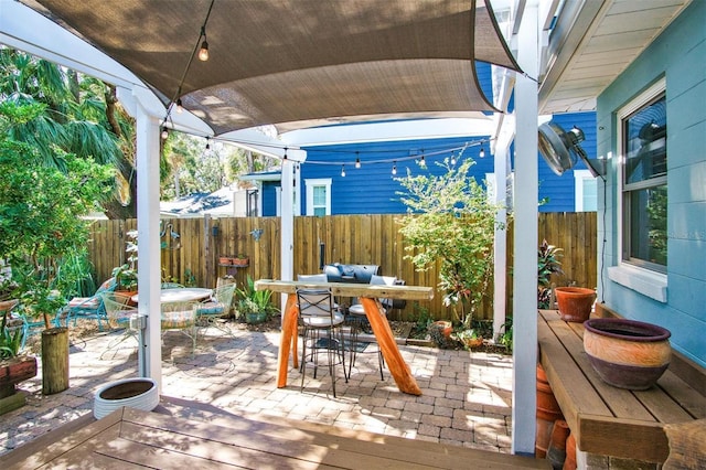 view of patio / terrace