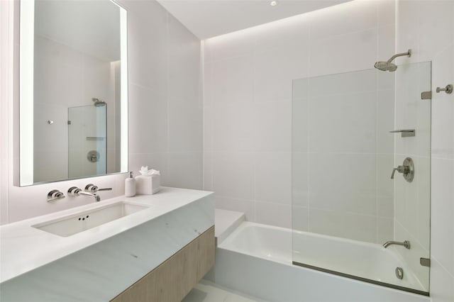 1000 Water St Unit 1702, Tampa, FL 33602 - bathroom with shower / bathtub combination and vanity