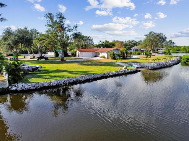 property view of water