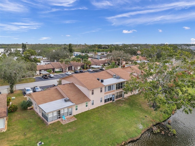 3840 Staysail Ln Unit 3840, Holiday, FL 34691 - aerial perspective of suburban area with a large body of water