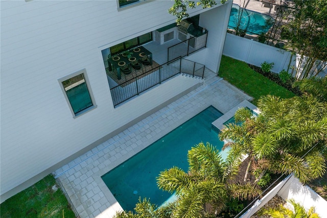 4633 W Lowell Ave, Tampa, FL 33629 - aerial view of property and surrounding area with a pool area