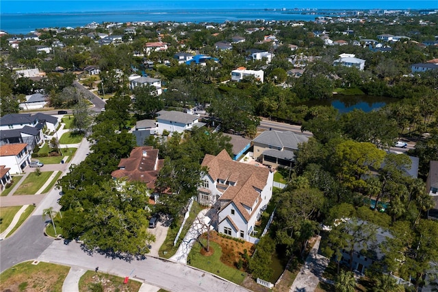 4633 W Lowell Ave, Tampa, FL 33629 - aerial view of property's location with a large body of water and nearby suburban area