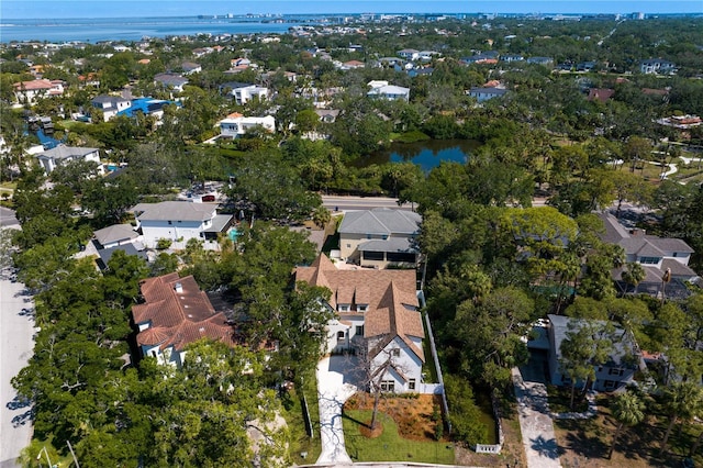4633 W Lowell Ave, Tampa, FL 33629 - aerial overview of property's location featuring nearby suburban area and a nearby body of water