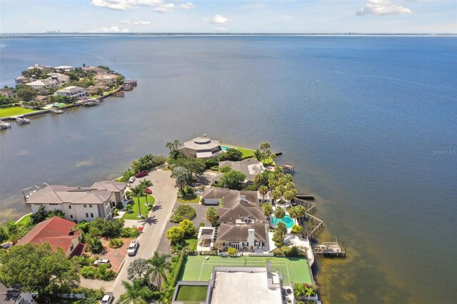 5031 W San Miguel St, Tampa, FL 33629 - aerial view of residential area featuring a nearby body of water