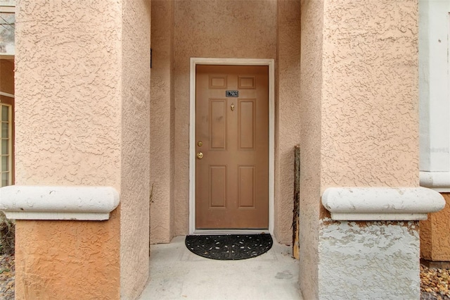 view of entrance to property