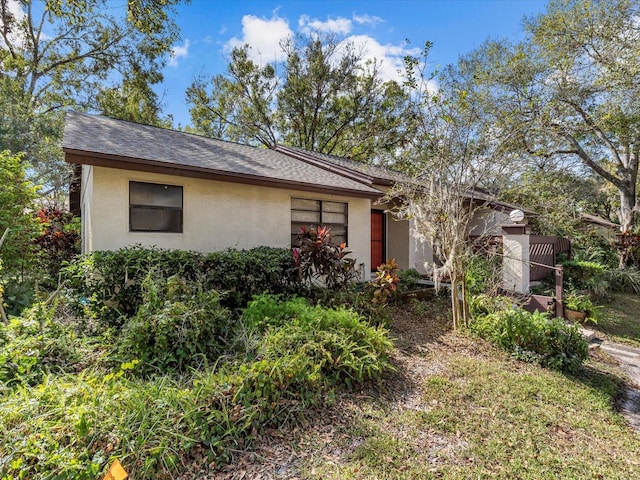 view of ranch-style home