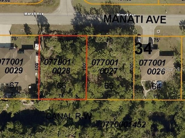 Manati Ave, North Port FL, 34287 land for sale