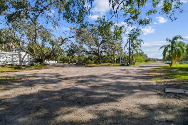 view of road