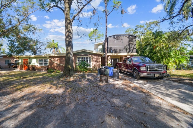 view of ranch-style home