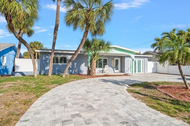 view of ranch-style house