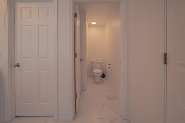 bathroom with toilet