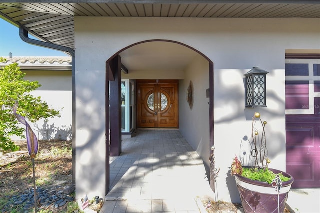 view of property entrance