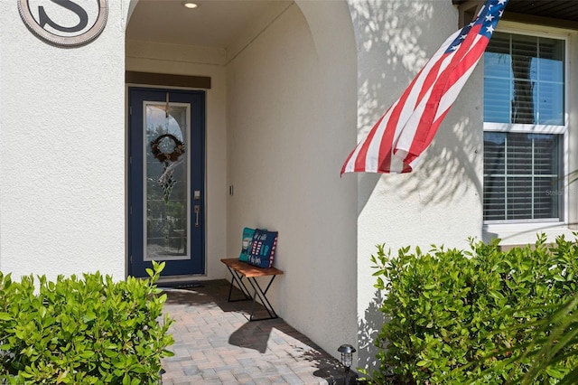 view of entrance to property