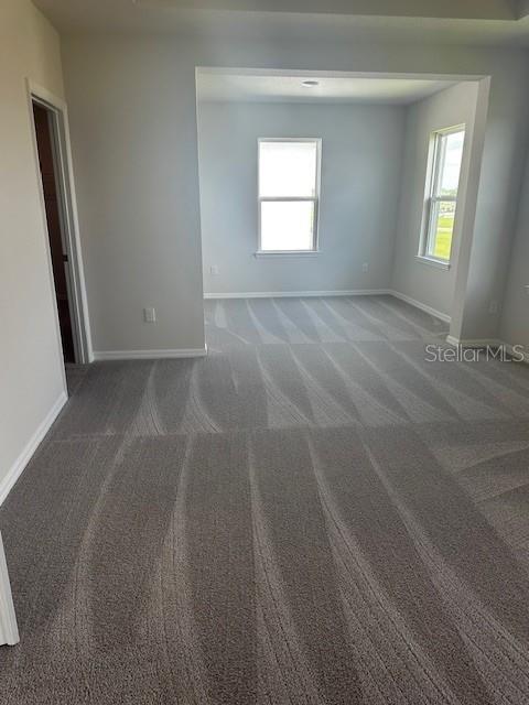 16021 7th Ave E, Bradenton, FL 34212 - empty room featuring carpet, baseboards, and healthy amount of natural light