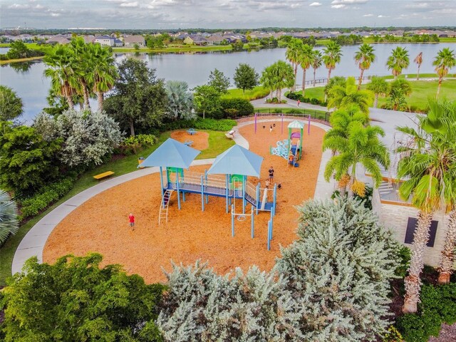 6317 Brevada Ln, Apollo Beach, FL 33572 - aerial view of a nearby body of water and a park