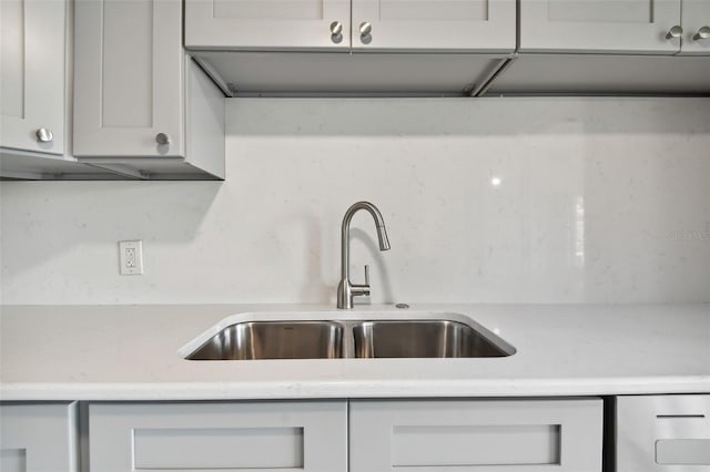 kitchen featuring sink