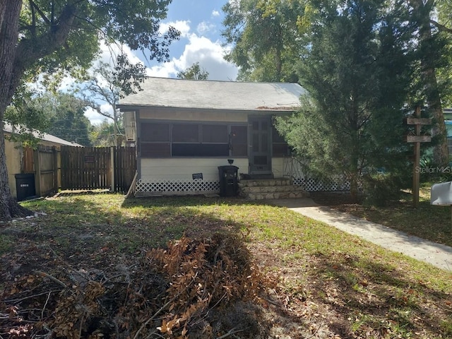 view of back of house