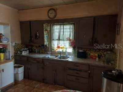 kitchen featuring sink