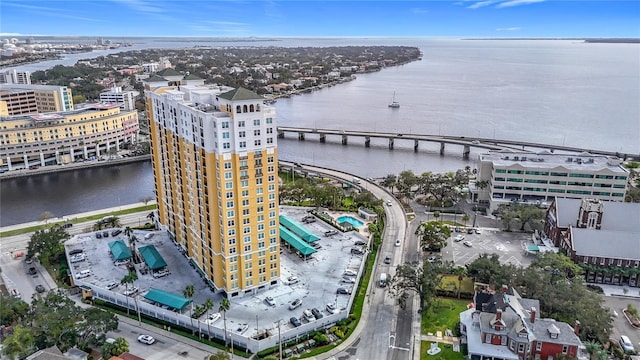 345 Bayshore Blvd Unit 610, Tampa, FL 33606 - view of urban area with a large body of water and a notable bridge