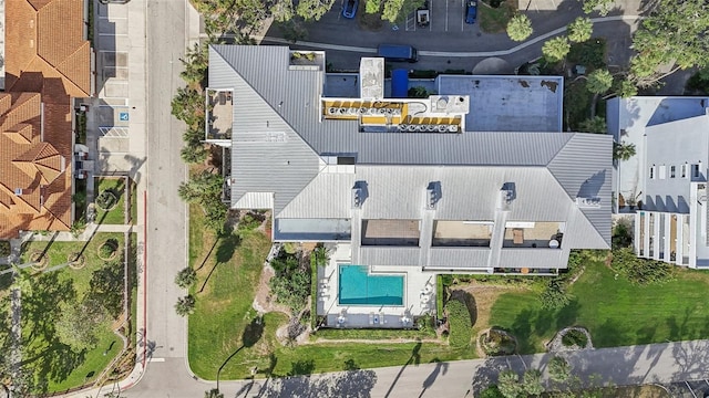 1050 Riverside Dr Unit A201, Palmetto, FL 34221 - aerial view of a pool area