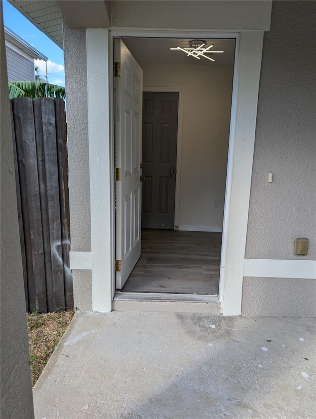 view of entrance to property