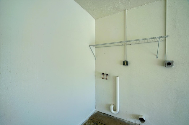 18138 Lake Worth Blvd, Port Charlotte, FL 33948 - washroom with hookup for an electric dryer and washer hookup