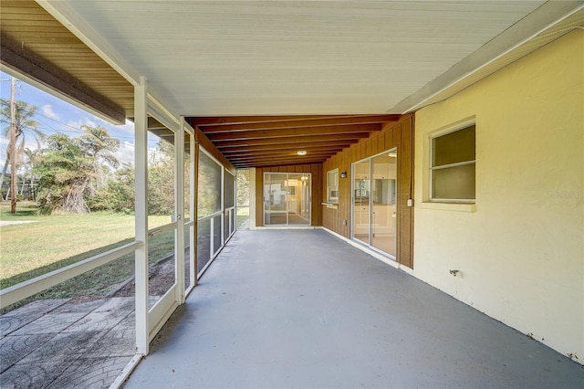 18138 Lake Worth Blvd, Port Charlotte, FL 33948 - view of unfurnished sunroom