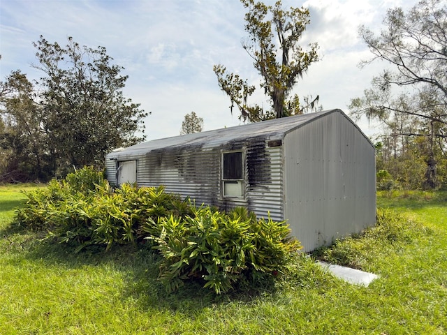 view of outdoor structure