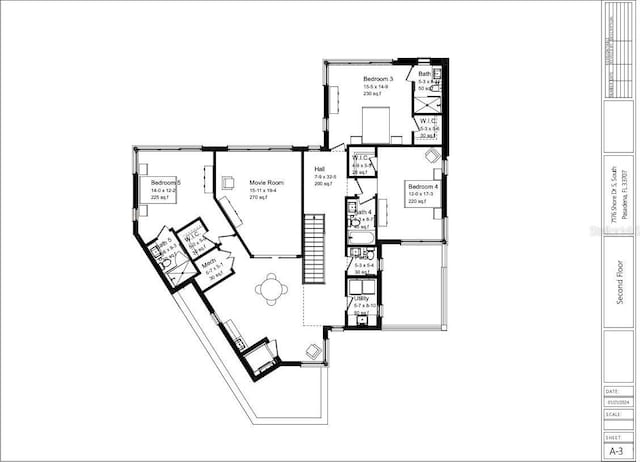 7176 S Shore Dr, South Pasadena, FL 33707 - view of home floor plan