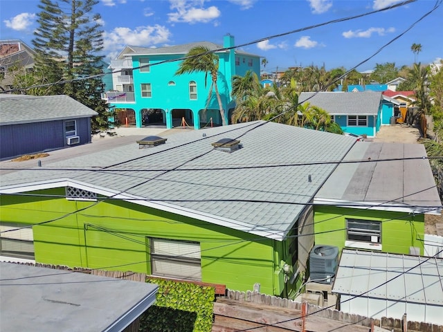 exterior space with central AC unit