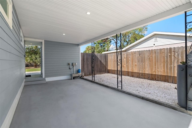 view of patio / terrace