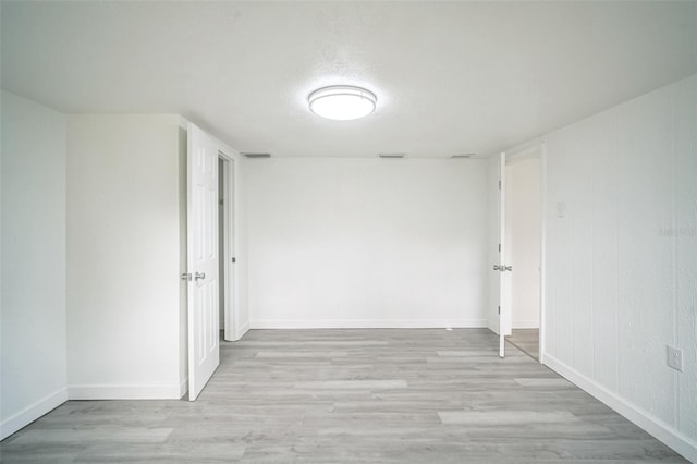 interior space featuring light hardwood / wood-style flooring