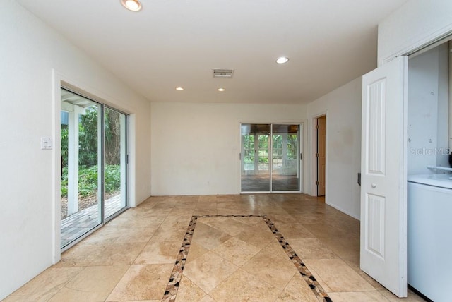 interior space with a wealth of natural light