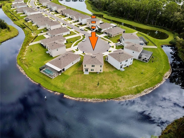 33351 Apricot Tree Ct, Wesley Chapel, FL 33543 - aerial perspective of suburban area featuring a nearby body of water