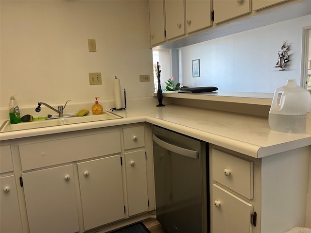 kitchen with dishwasher and sink