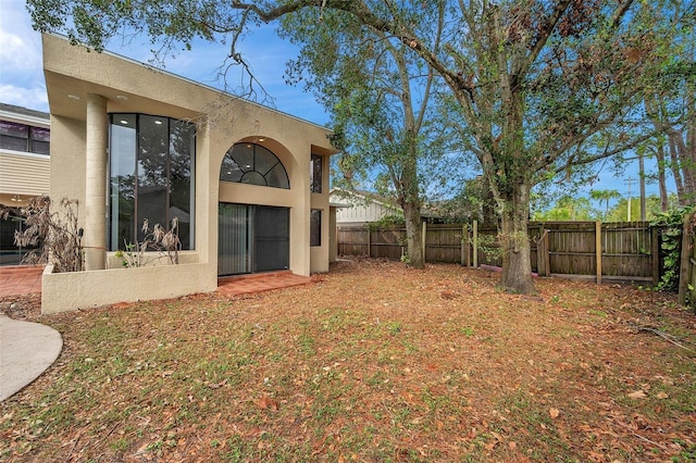 view of rear view of property