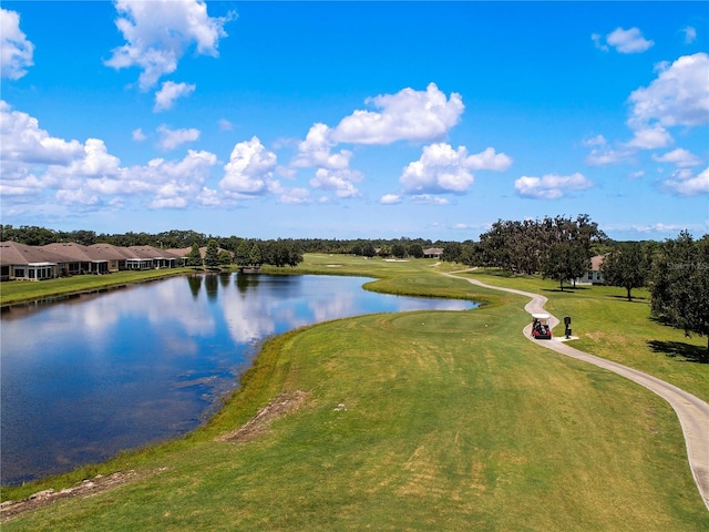 property view of water