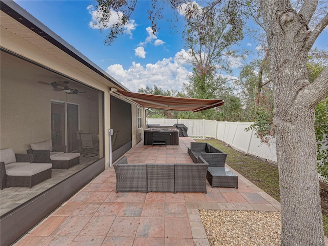 view of patio