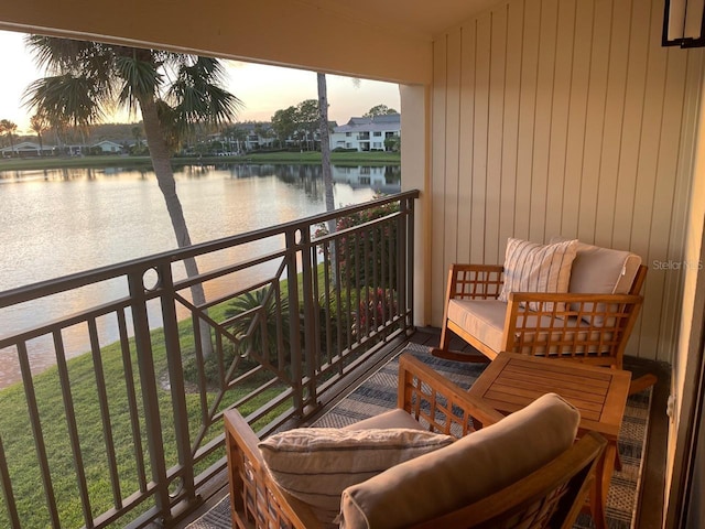 29254 Bay Hollow Dr Unit 3262, Wesley Chapel, FL 33543 - balcony with a water view