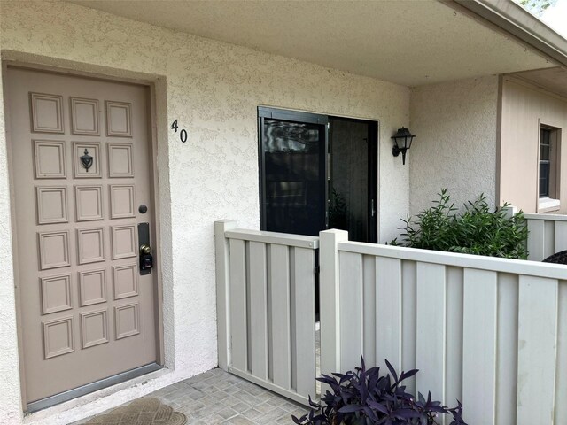 view of property entrance