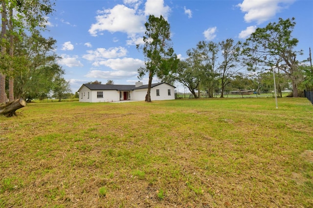 view of yard